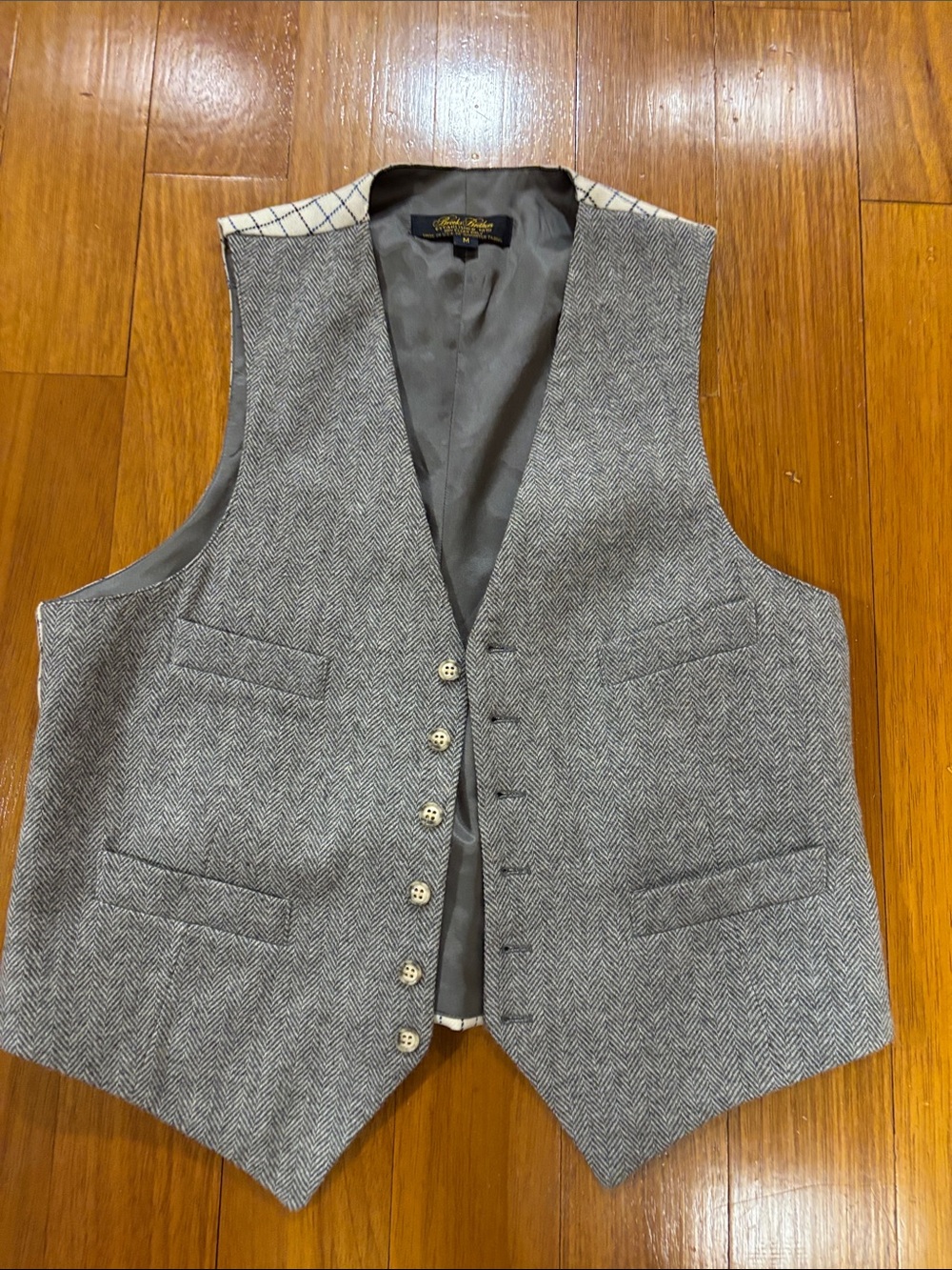NWOT Vintage made in USA Brooks brothers waistcoat